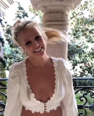 Britney Spears está llena de alegría