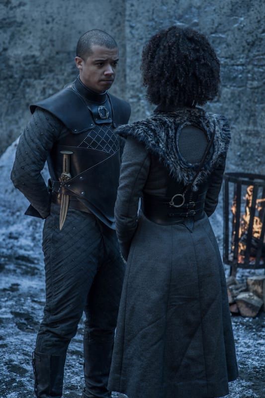 Missandei Chats Up Greyworm