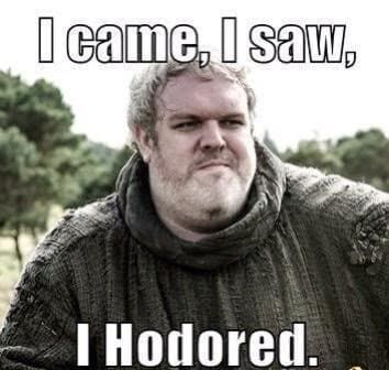 Hodor Shocker: de beste reacties van internet op Game of Thrones' 'Hold the Door!' Tafereel