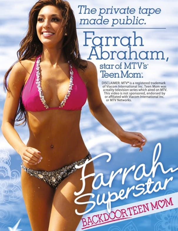 Farrah Abraham Sex Tape Cover