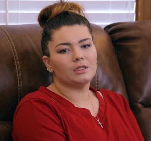 Amber Portwood in Rot