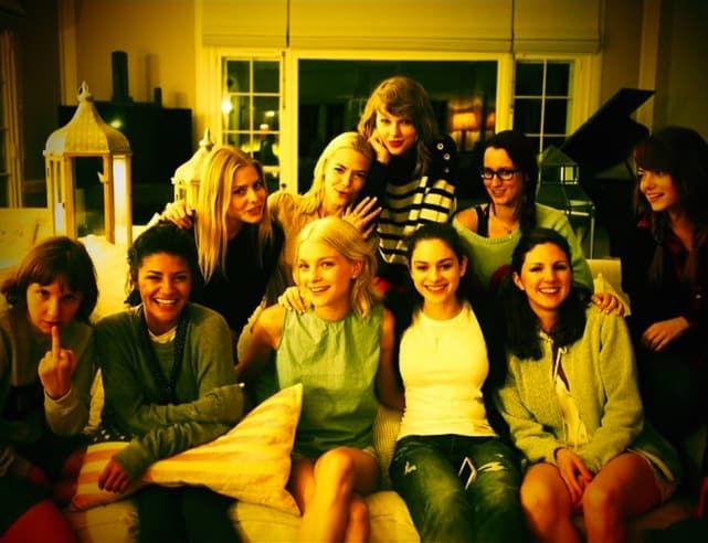Taylor Swift og berømte venner