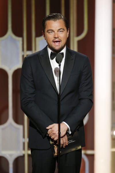 Leonardo DiCaprio på scenen