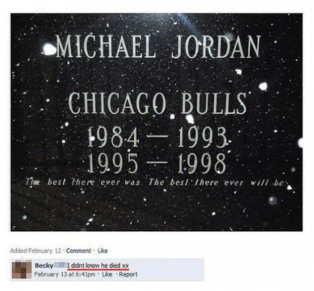 RIP, Майкъл Джордан