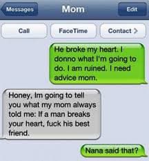 Nana sagde HVAD?