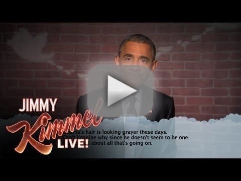 Barack Obama læser Mean Tweets på Jimmy Kimmel Live