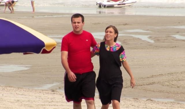 Josh und Anna am Strand
