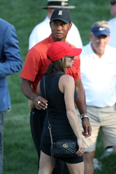 Tiger Woods cu Erica Herman