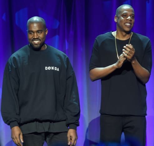 Kanye West en Jay-Z
