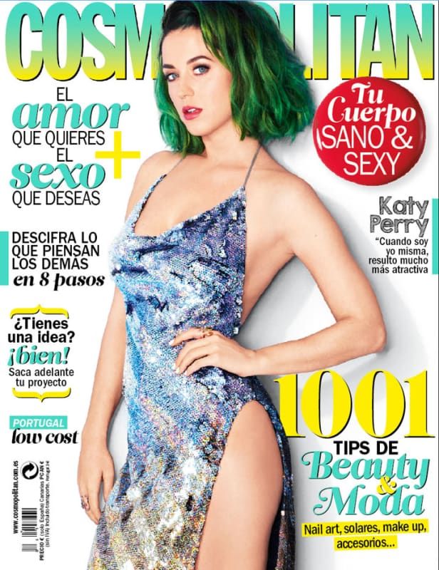 Cosmopolitan Cover: Katy Perry