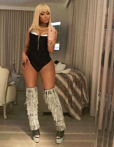 Selfie en el espejo de Nicki Minaj