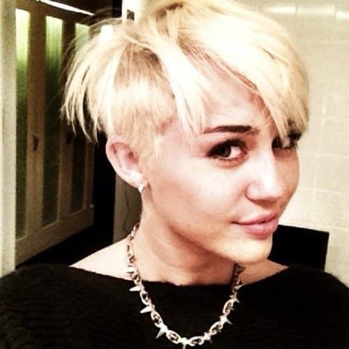 Miley Cyrus kort hår