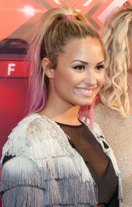 Demi Lovato, Pink Hair