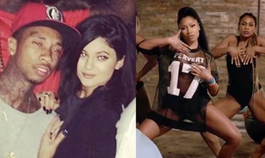 Nicki Minaj SLAMS Tyga, Kylie Jenner met 'Pervert 17' Jersey in nieuwe video!
