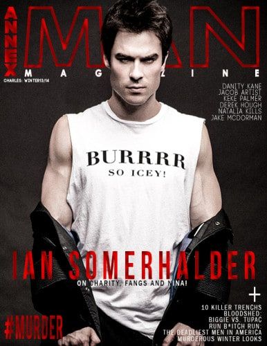 Ian Somerhalder Annex Man Cover