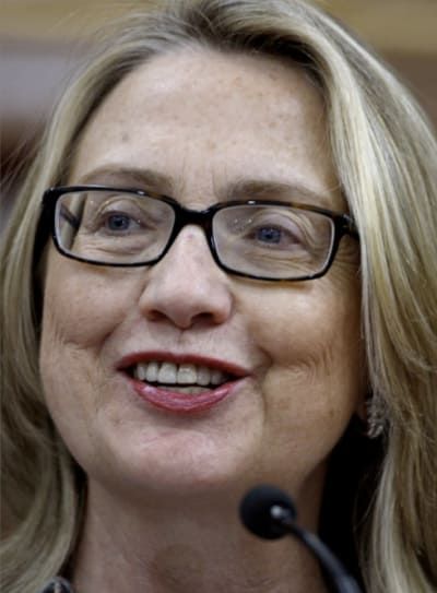 Hillary Clinton zonder make-up: Au Naturale!