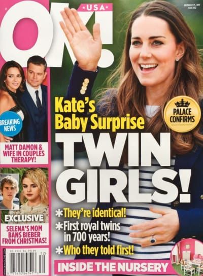 Kate Middleton: Zwanger van een tweeling?!