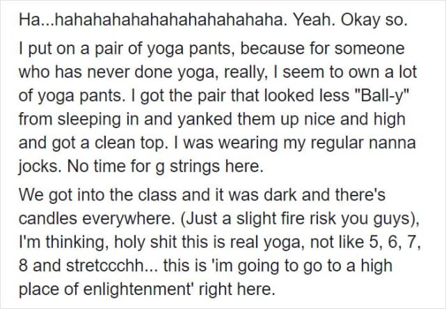 No solo yoga