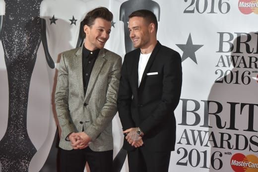 Louis Tomlinson & Liam Payne: BRIT-Awards 2016