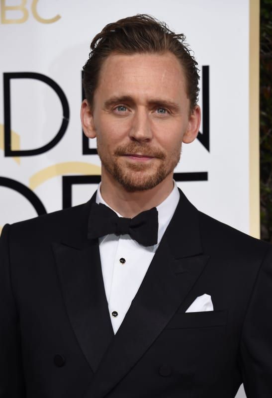 Tom Hiddleston bij de Globes