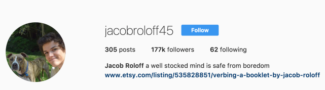 Колко последователи в Instagram има той?