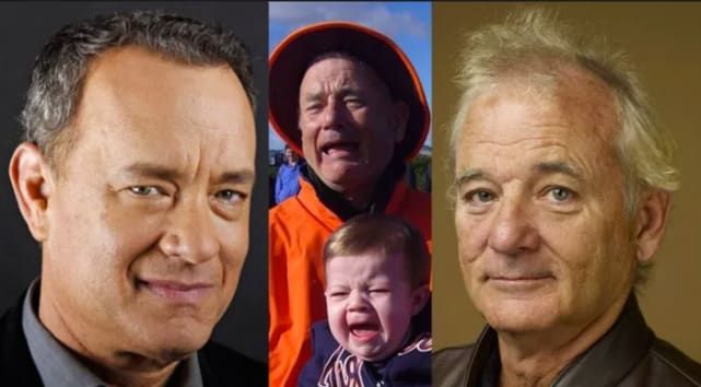 Tom Hanks in Bill Murray