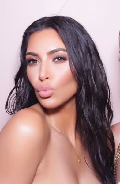 Kim Kardashian mit dem Pucker