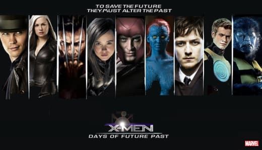 Poster X Men Zilele viitorului trecut